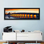 Seventeen-arch Bridge at Golden Hour Wall Art