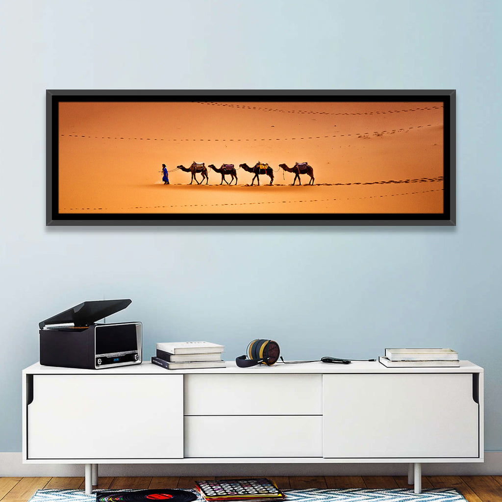 Sahara Camel Caravan Wall Art