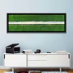 Aerial Irrigation Canal View Wall Art