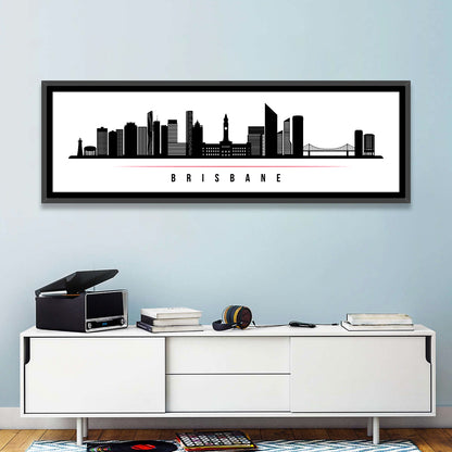 Brisbane City Skyline Wall Art
