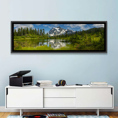 Mt Shuksan from Picture Lake Wall Art