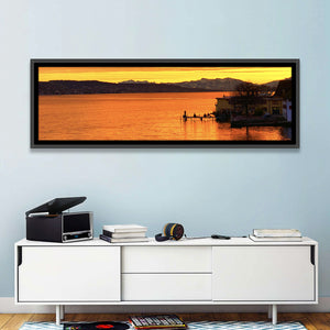 Lake Zurich Sunset Wall Art