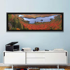 Lake Monroe Autumn Vista Wall Art