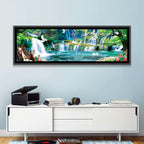 Heavenly Waterfall Scene Wall Art