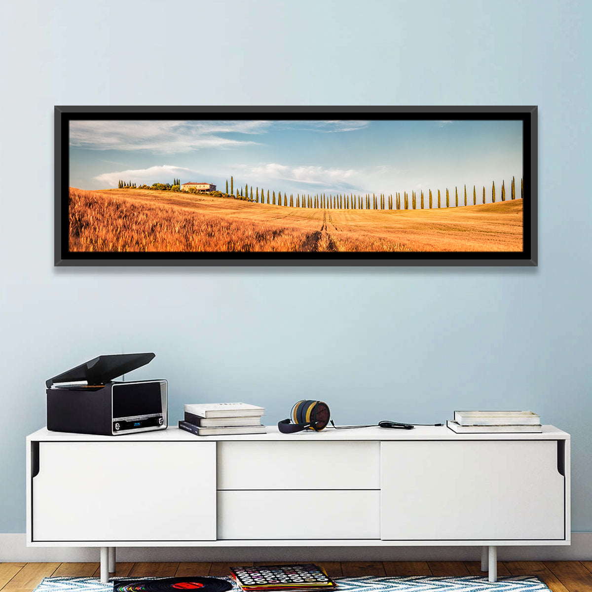 Tuscan Wheat Field Wall Art