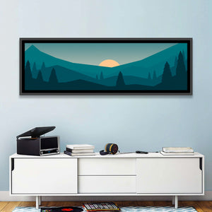 Black Forest Sunset Wall Art