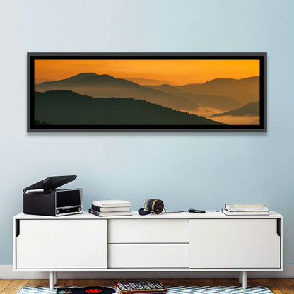 Mountains Valley Wall Art