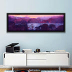Forest Lake at Dusk Wall Art