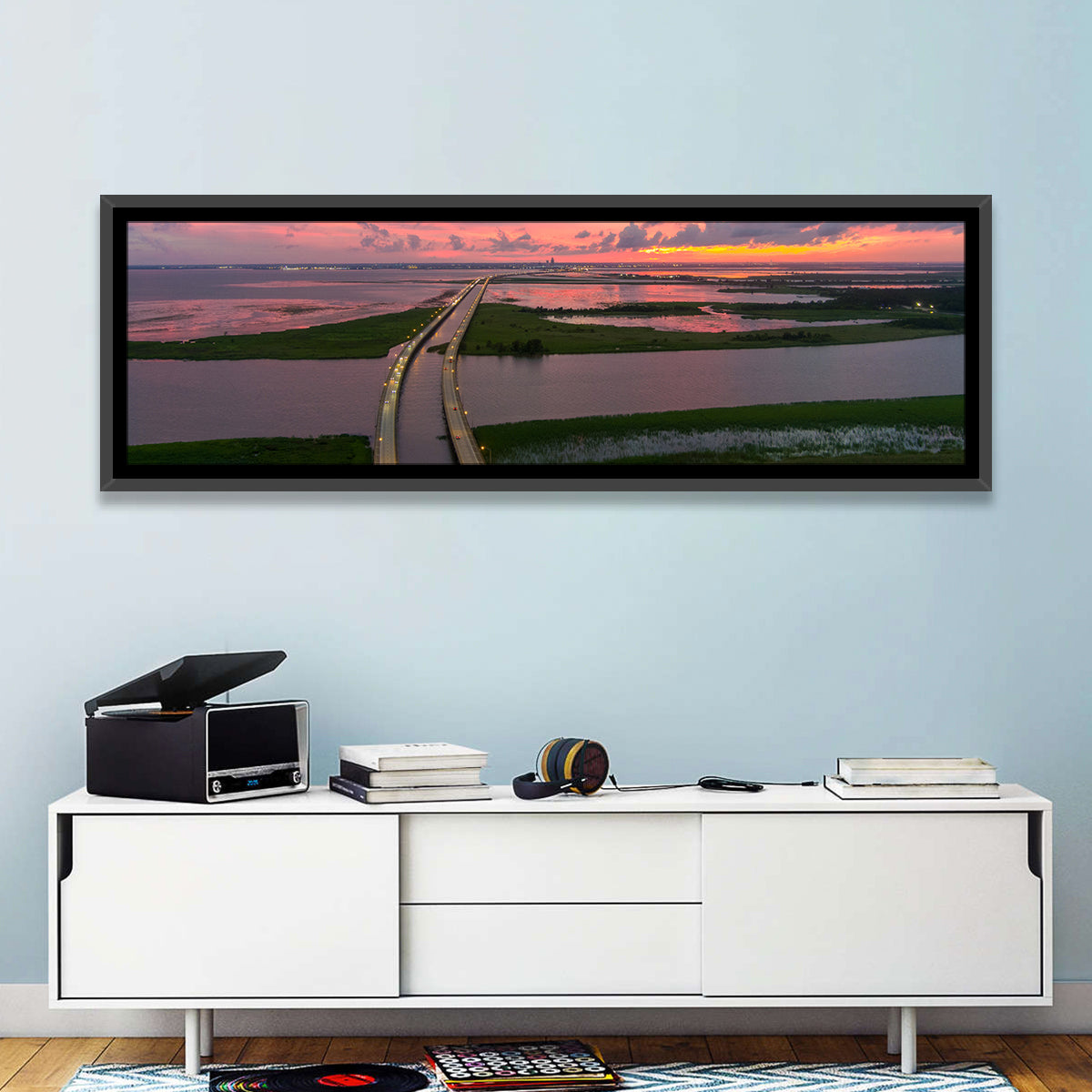 Mobile Bay Bridge Wall Art