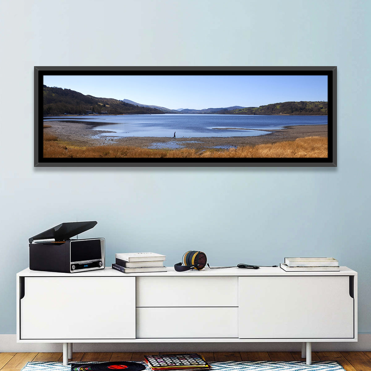 Bala Lake Shoreline Wall Art
