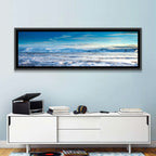 Kleifarvatn Winter Horizon Wall Art