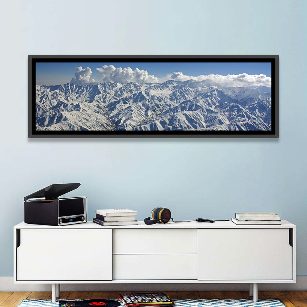 Snow-capped Afghan Mountains Wall Art