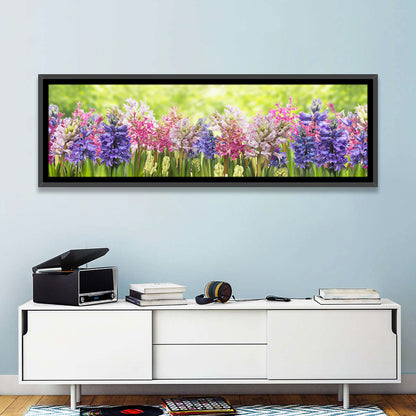 Hyacinths Flowers Wall Art