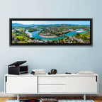 Shkodër River Valley Wall Art