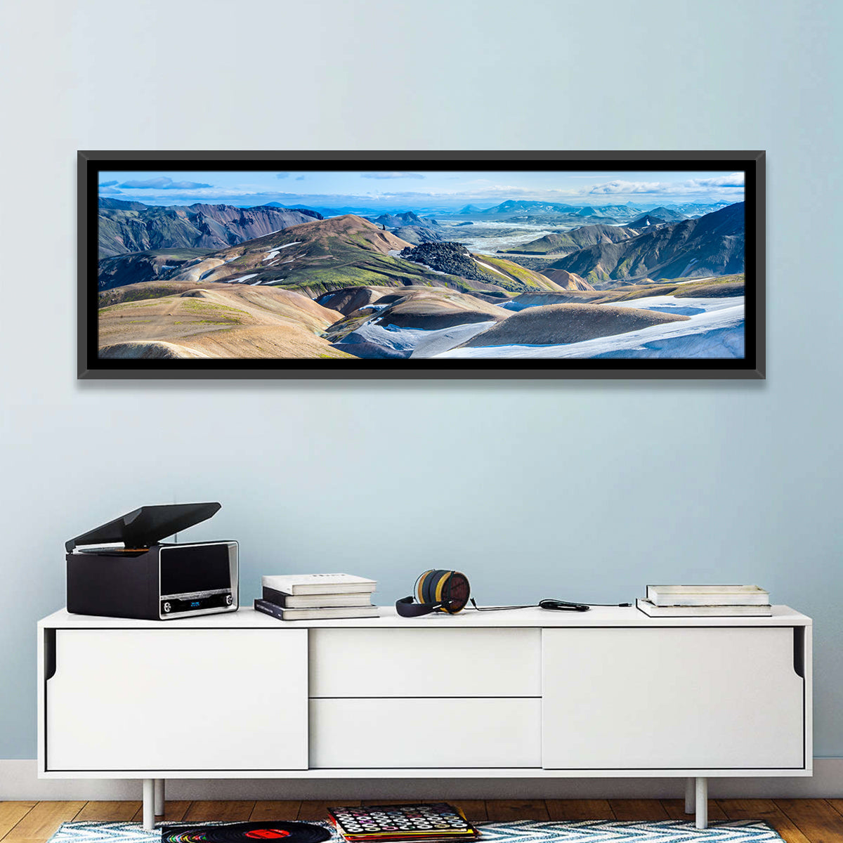 Rhyolite Mountain Range Wall Art