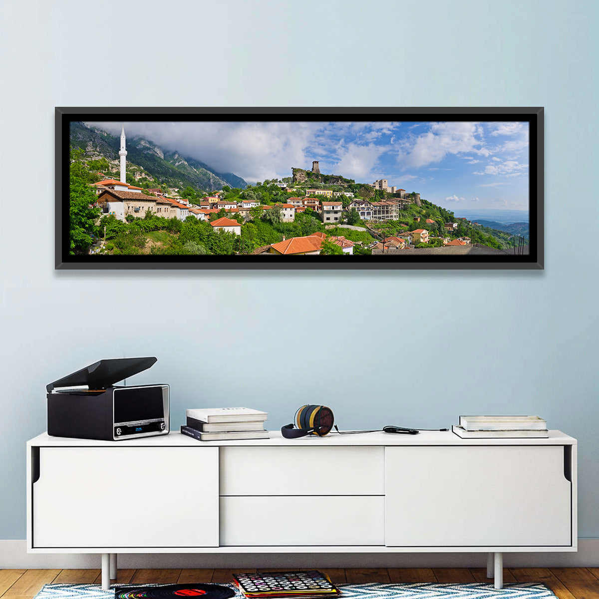 Krujë Castle Ruins, Albania Wall Art