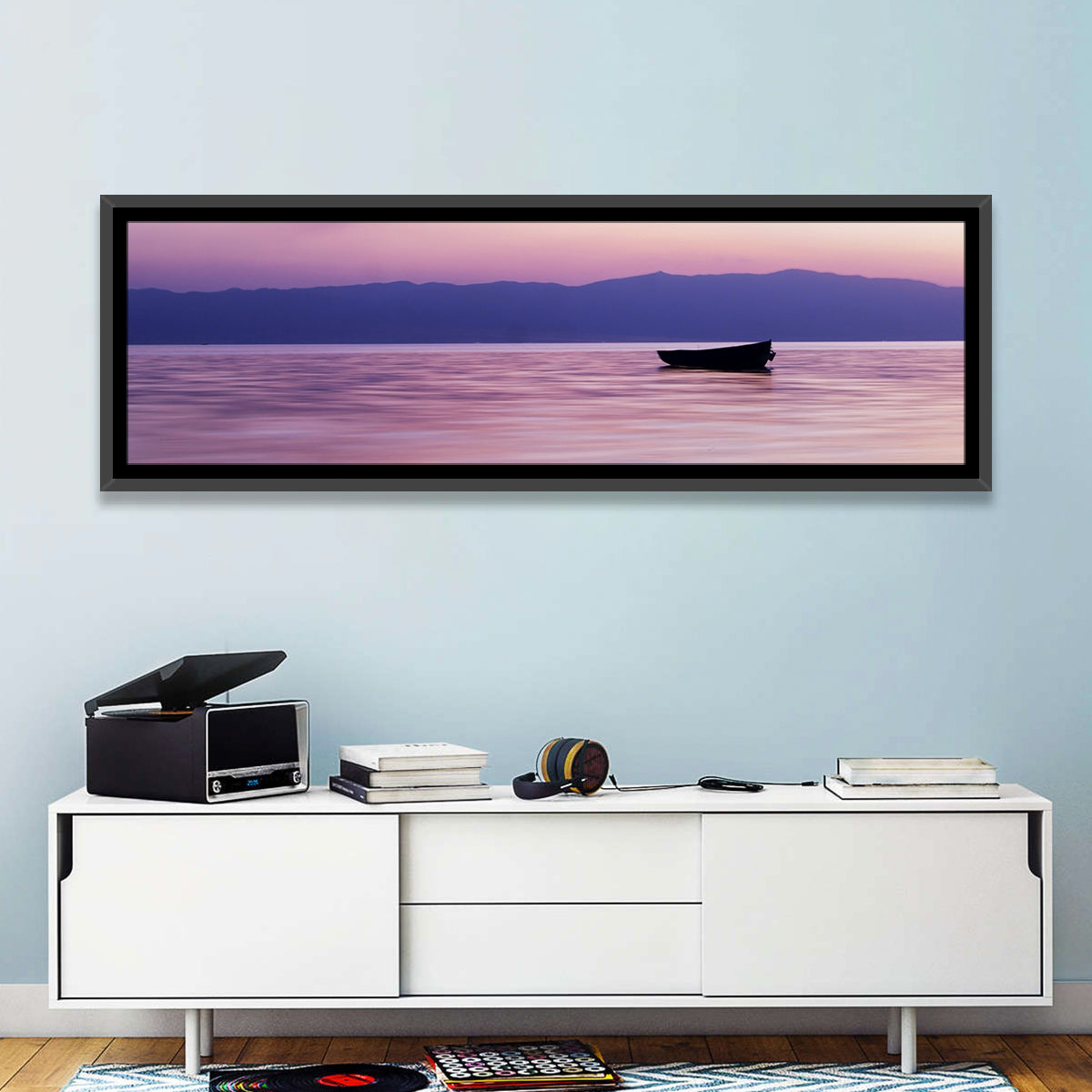 Lake Ohrid Sunset Wall Art