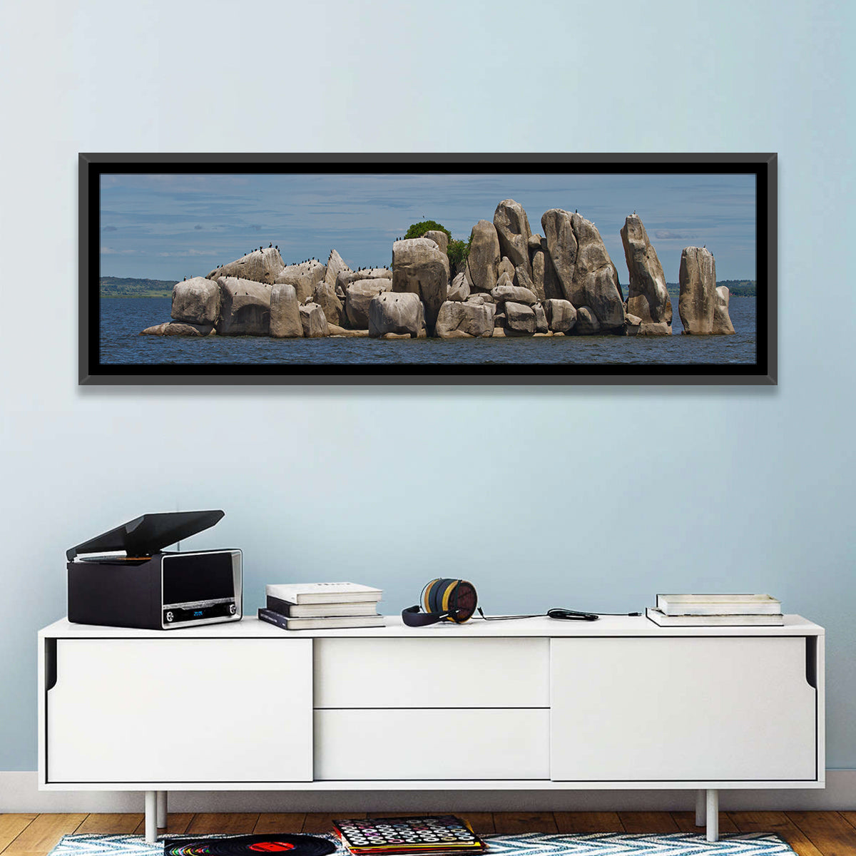 Stony Islet Lake Victoria Wall Art