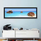 Lefkada Three Rocks Seascape Wall Art