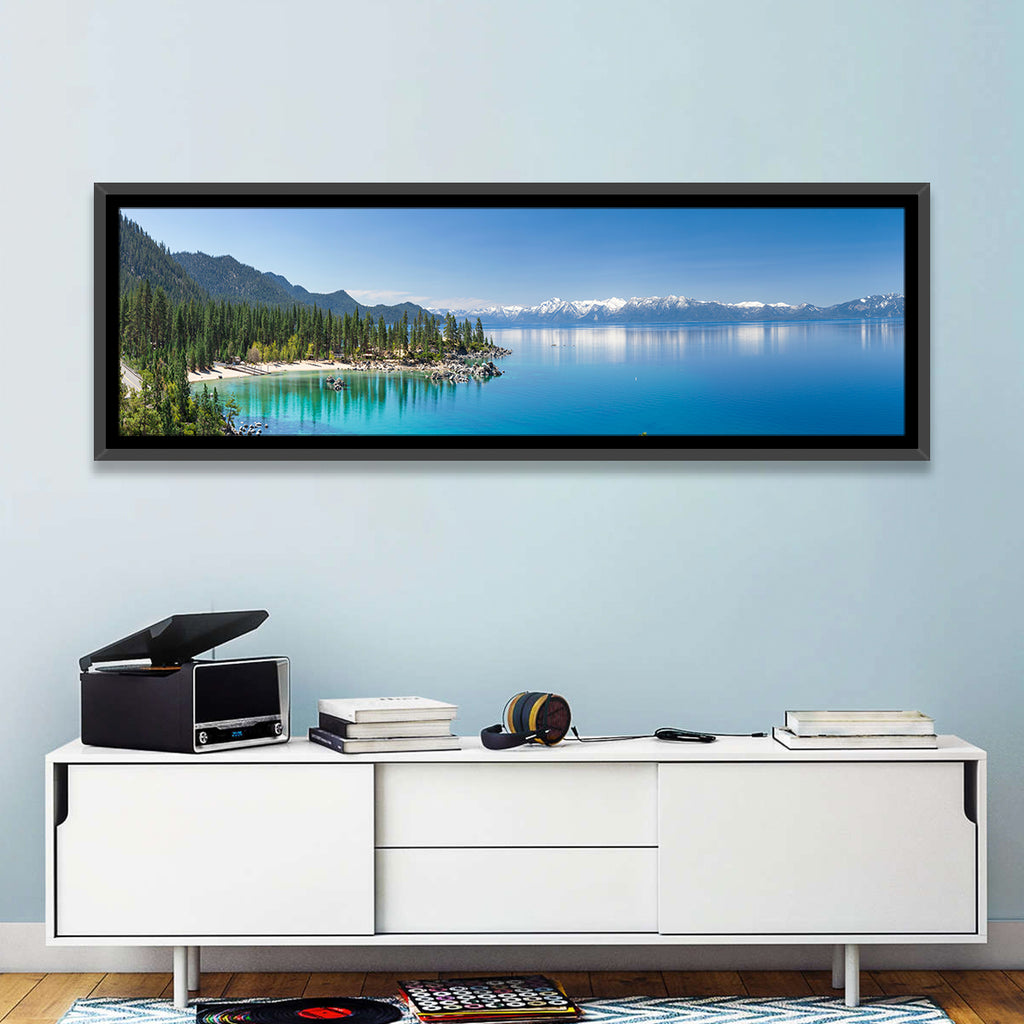 Lake Tahoe Turquoise Shoreline Wall Art