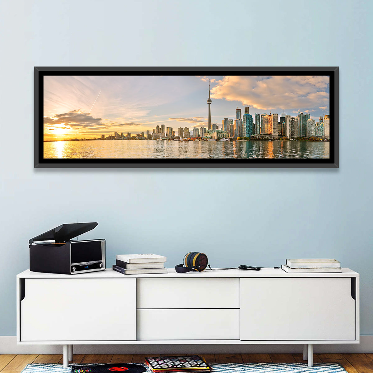 Toronto Golden Hour Skyline Wall Art