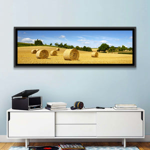 Straw Bales Wall Art