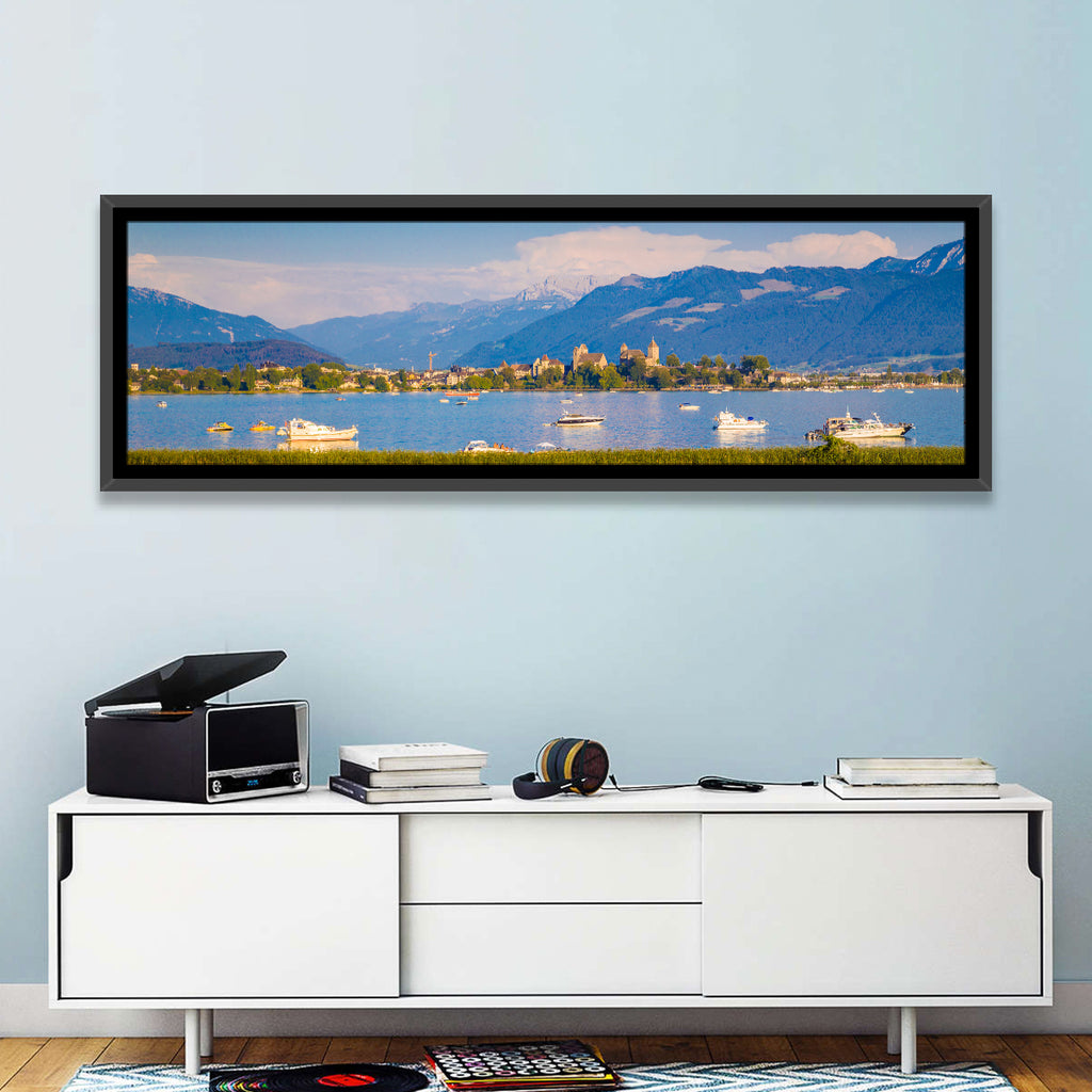 Rapperswil Castle Over Lake Zurich Wall Art