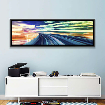 High Speed Track Wall Art