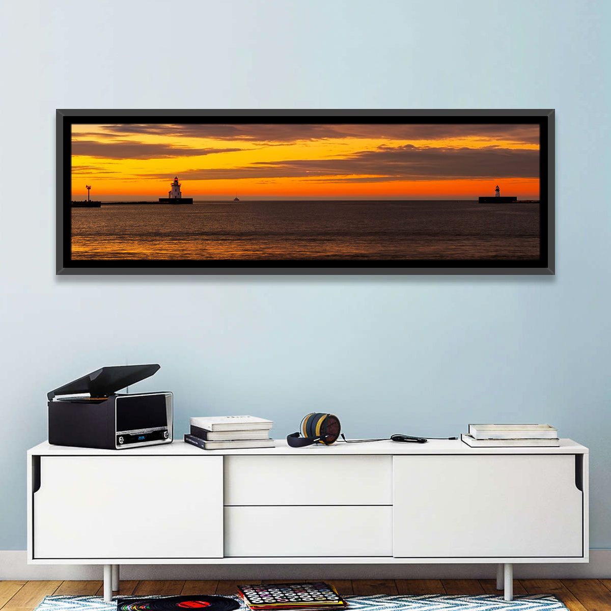 Lake Erie Beacons Wall Art