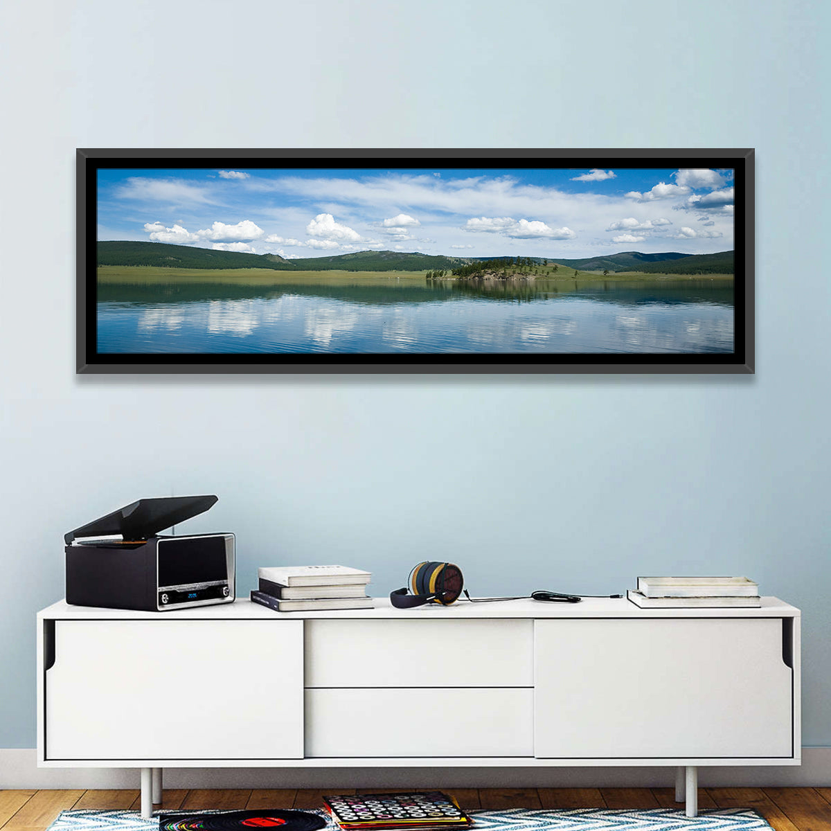 Lake Khovsgol Reflection Wall Art