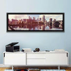 Minneapolis Skyline at Third Avenue Bridge Wall Art