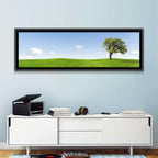 Lone Tree on Green Hill Wall Art