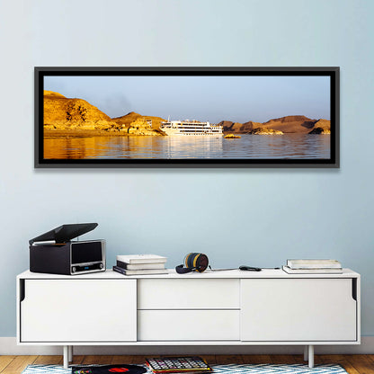 Cruise Ship in Lake Nasser Wall Art