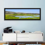 Uchali Lake Algae Reflection Wall Art