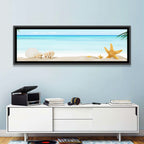 Seashell and Starfish Beach Still Life Wall Art