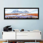 Lupine Fields at Vestrahorn Wall Art