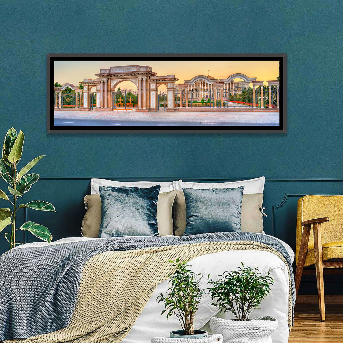 Palace of Nations, Dushanbe Wall Art in a room, panoramic