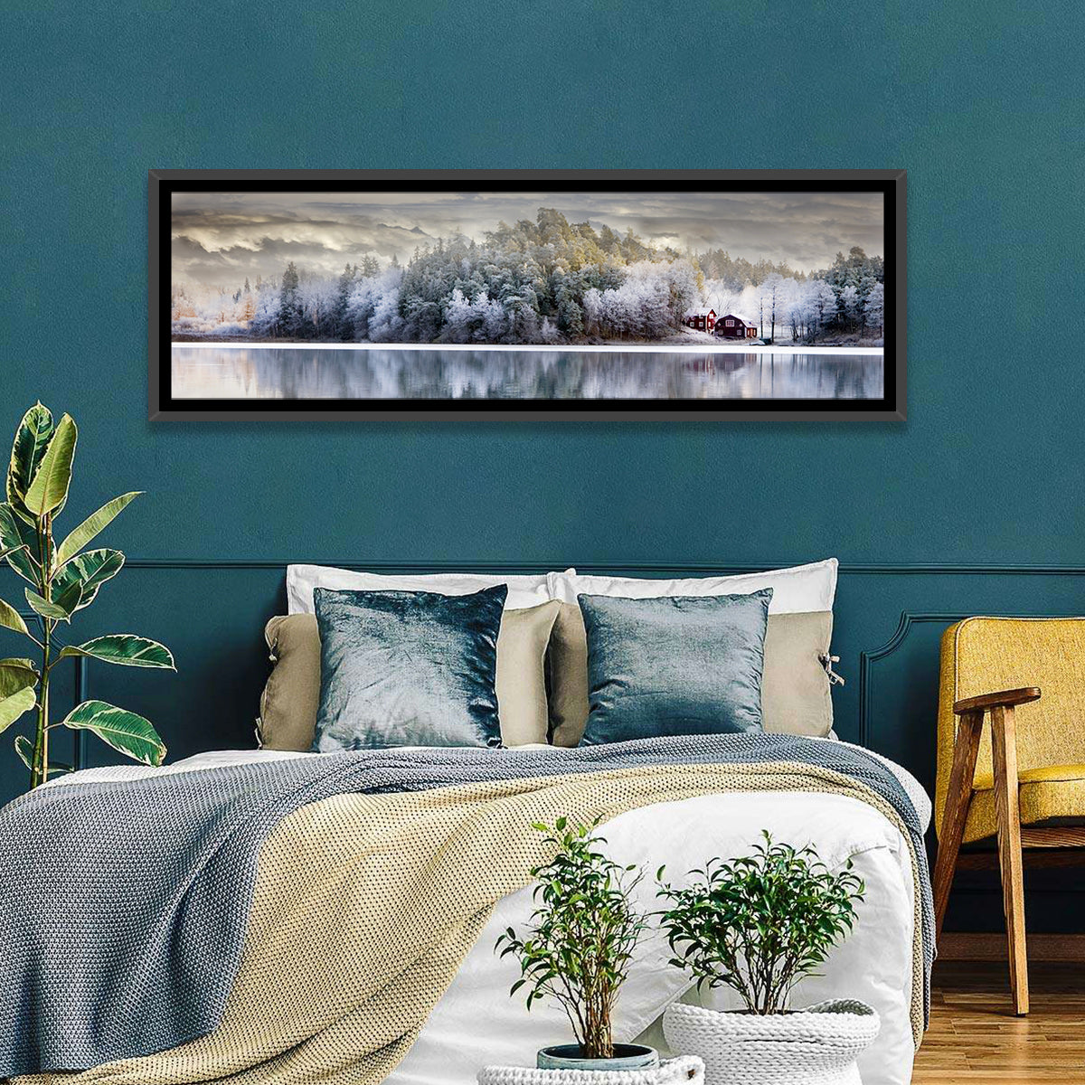 Winter Lake Wall Art