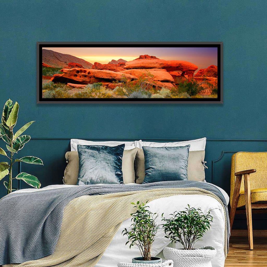 Red Rock Canyon Sunset Wall Art