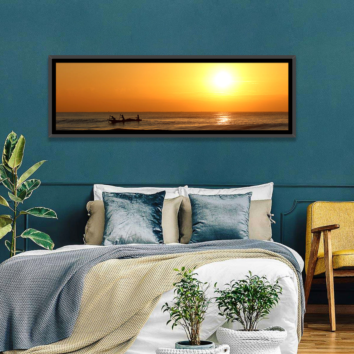 Puri Beach Sunrise Wall Art