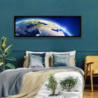Middle East from Orbit Wall Art