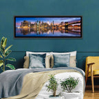 Manhattan Skyline at Twilight Wall Art