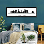 Brisbane City Skyline Wall Art