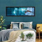 Doctor with Dna Helix Wall Art