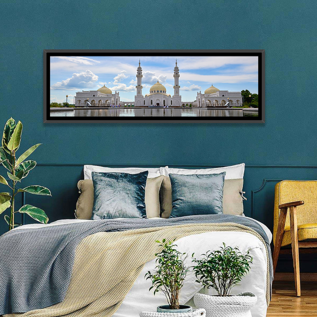 Bolgar White Mosque Reflection Wall Art