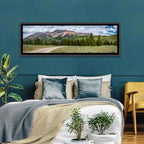 Boulder Peak Idaho View Wall Art