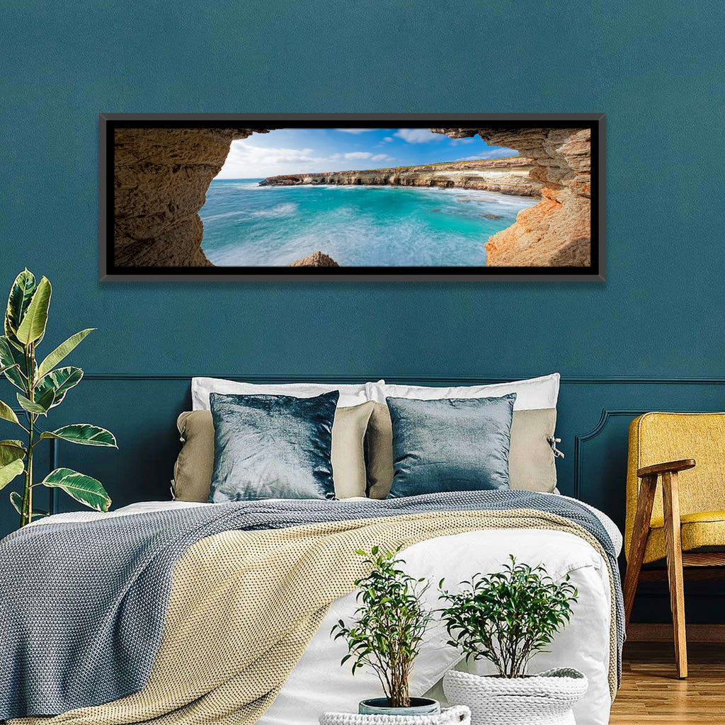 Cape Greko Sea Cave View Wall Art