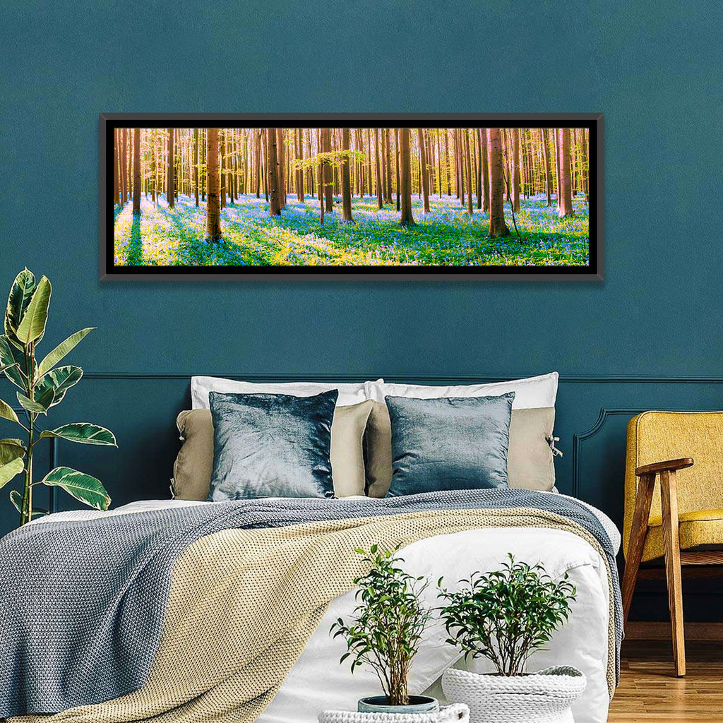Hallerbos Bluebell Forest Wall Art