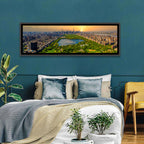 Central Park Reservoir at Dusk Wall Art