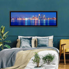 Louisville Skyline at Dusk Wall Art